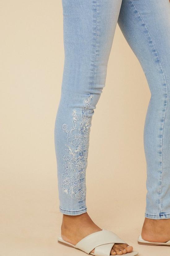 Oasis Butterfly Embroidered Jean 5