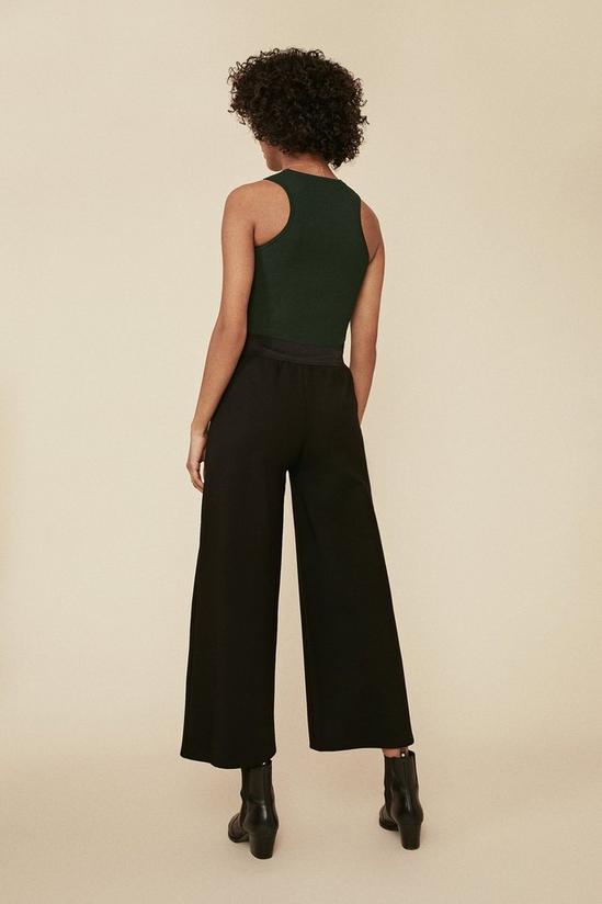 Oasis Wide Leg Ponte Trousers 3