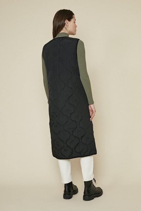 Oasis Long Quilted Gilet 3