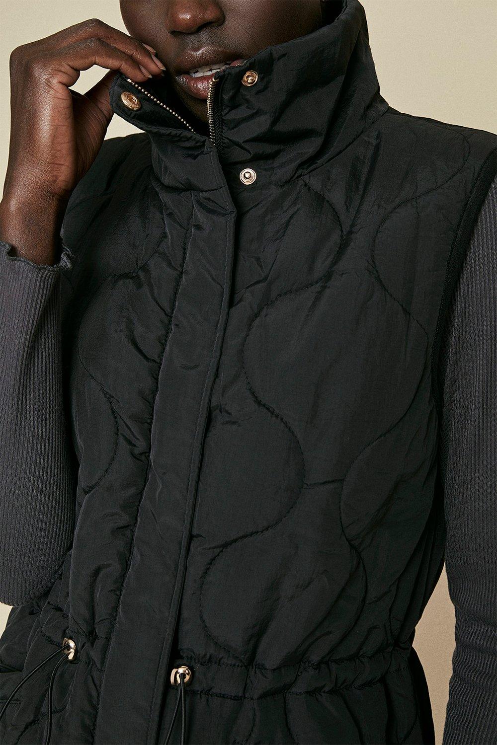 Oasis on sale gilet black