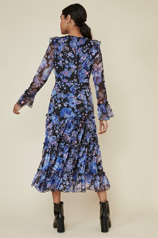 Oasis Bloom Print Midi Dress 3