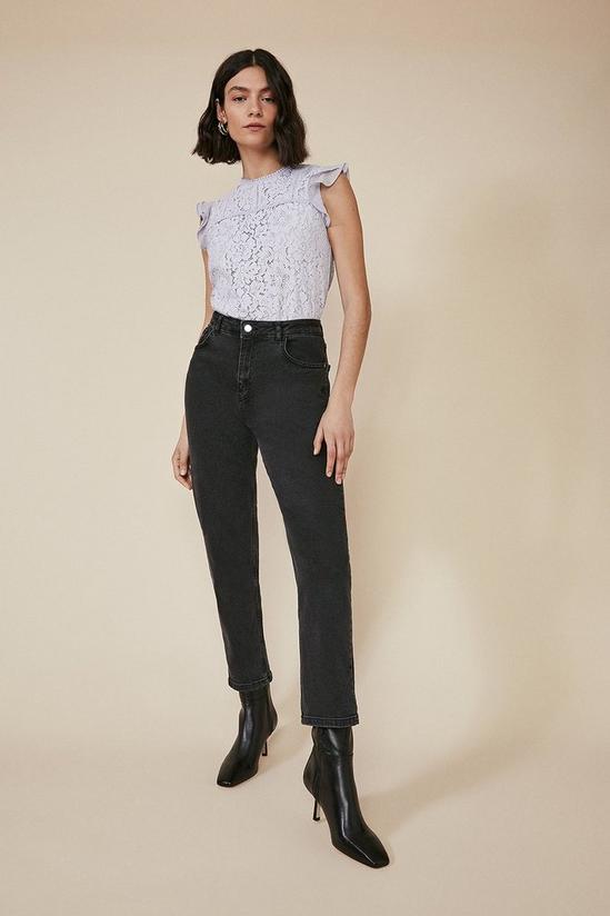 Oasis Lace Frill Top 2