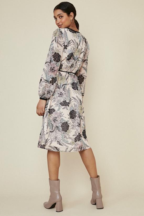 Oasis Floral Print Wrap Dress 3