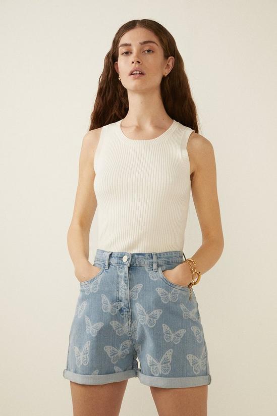 Oasis Butterfly Printed Shorts 1