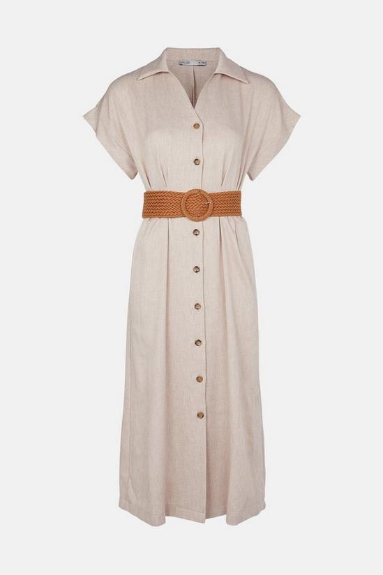 Oasis Tailored Button Through Dress 5