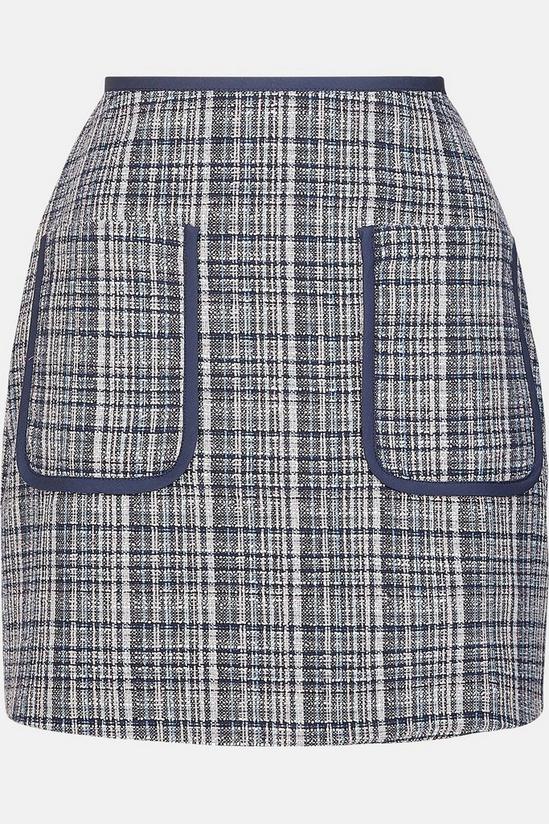 Oasis Tweed Pocket Mini Skirt 4