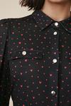 Oasis Heart Jersey Midi Shirt Dress thumbnail 4