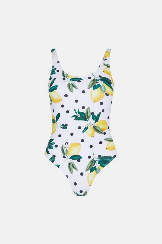 Oasis Fruity Polka Dot Belted Swimsuit 5