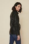 Oasis Leather Belted Shacket thumbnail 3