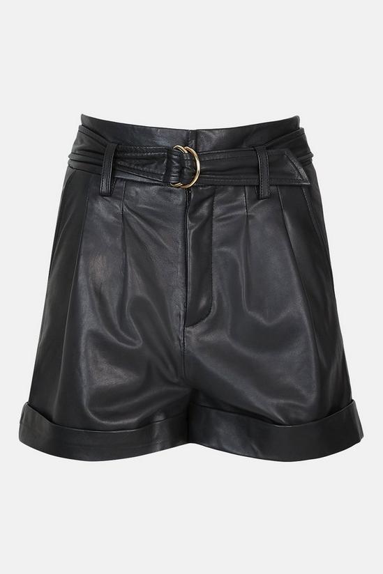 Oasis Leather Shorts 4