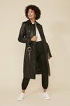 Oasis Leather Trench Coat thumbnail 1