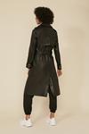 Oasis Leather Trench Coat thumbnail 3