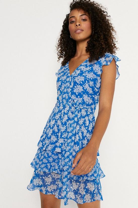 Oasis Ditsy Patched Skater Dress 2