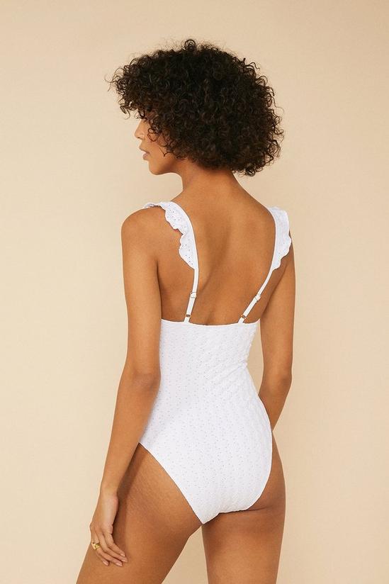 Oasis Broderie Ruffle Swimsuit 3