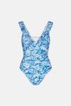 Oasis Ditsy Floral Ruffle Swimsuit thumbnail 5