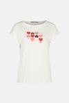 Oasis Heart Placement Slub T Shirt thumbnail 5
