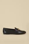 Oasis Leather Chain Detail Loafer thumbnail 1
