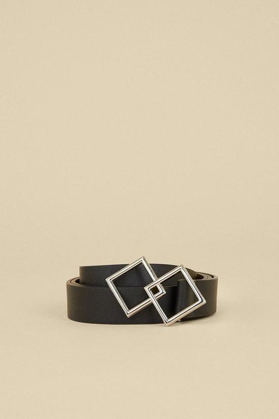 Oasis Double Square Ring Buckle Belt 1
