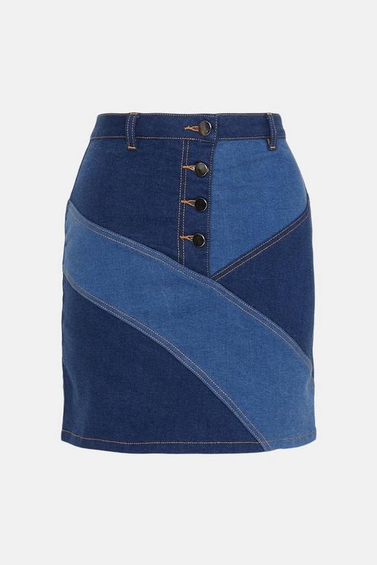 Oasis Multi Patched A-line Skirt 4