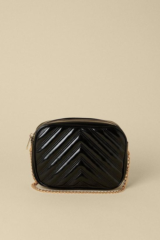 Oasis Quilted Zigzag Cross Body 1