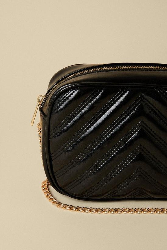 Oasis Quilted Zigzag Cross Body 3