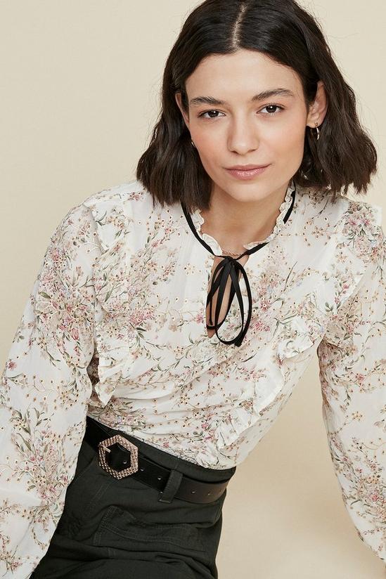 Oasis Embroidered Blouse 1