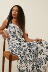 Oasis Tie Shoulder Floral Tiered Dress thumbnail 2