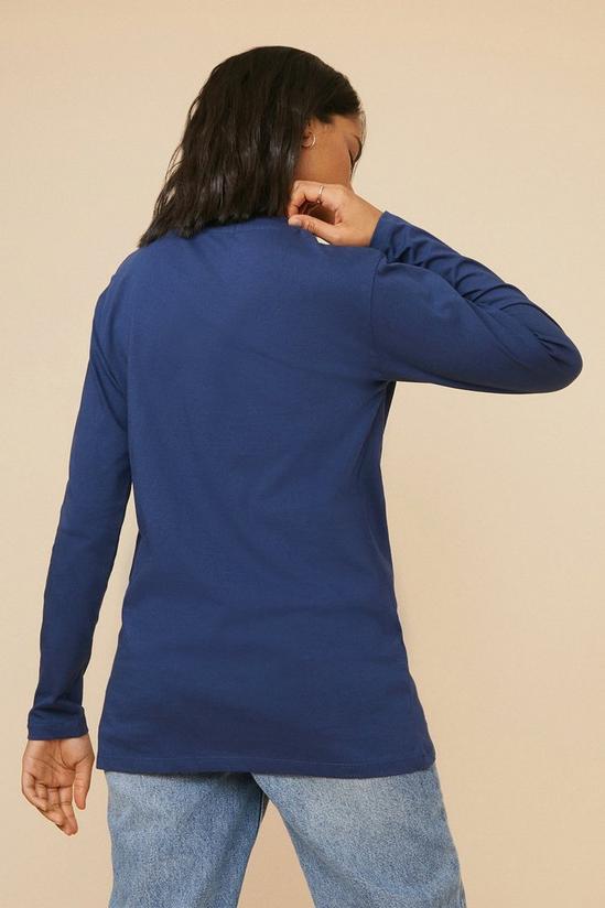 Oasis Cheri Puff Print Long Sleeve T Shirt 4