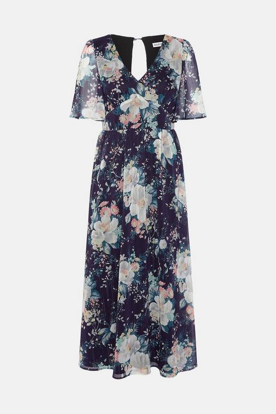 Oasis Floral Print Chiffon Dress 5