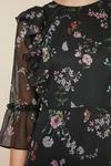 Oasis Short Sleeve Ruffle Midi Dress thumbnail 4