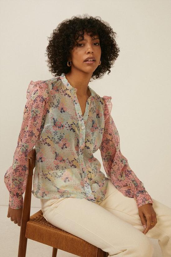 Oasis Ditsy Print Blouse 1