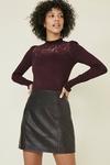 Oasis Lace High Neck  Jumper thumbnail 1