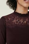Oasis Lace High Neck  Jumper thumbnail 4