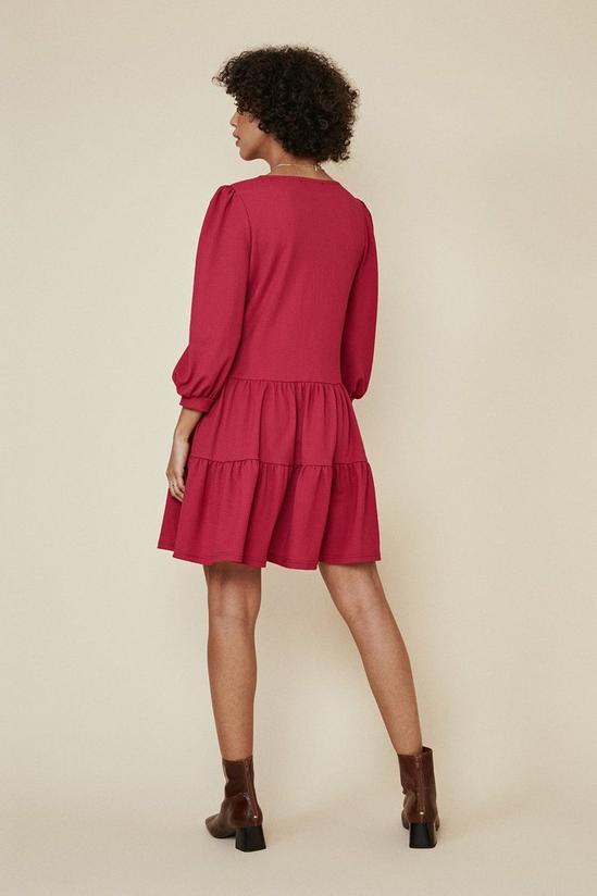 Oasis Textured Tiered Smock Dress 3