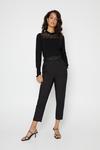Oasis Belted Pin Tucked Front Trouser thumbnail 1