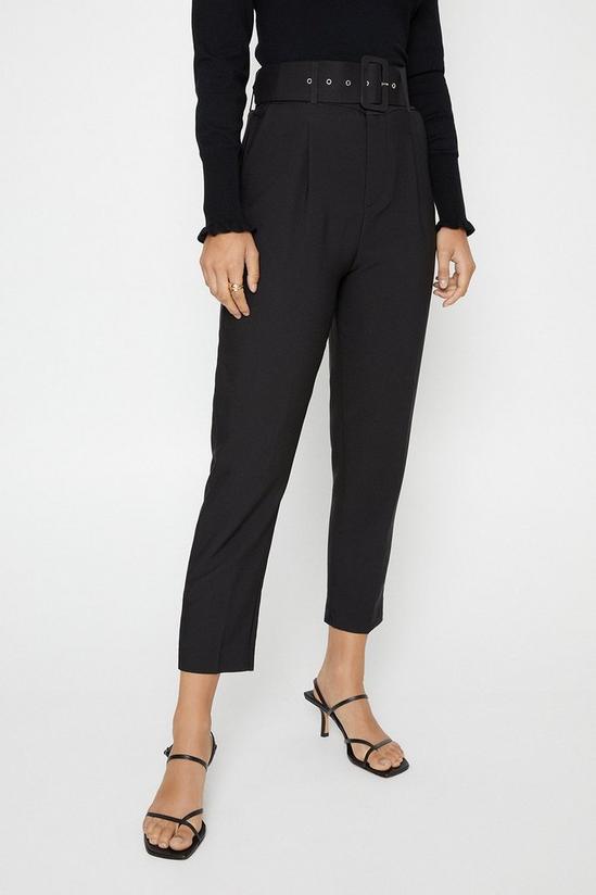 Oasis Belted Pin Tucked Front Trouser 2