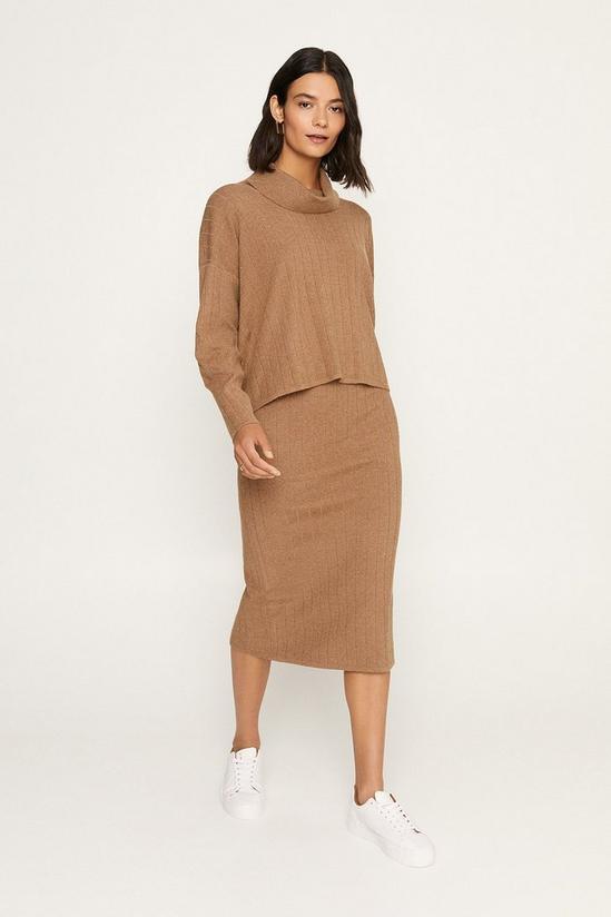 Oasis Knitted Co-ord Jumper 1