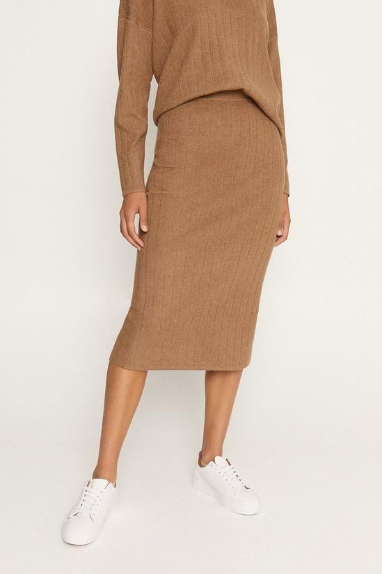 Oasis Knitted Co-Ord Skirt 2