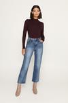 Oasis Pretty Formal Scallop Neck Knitted Jumper thumbnail 1