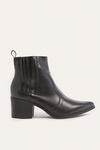 Oasis Western Heeled Ankle Boot thumbnail 1