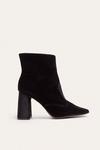 Oasis Heeled Square Toe Ankle Boot thumbnail 1