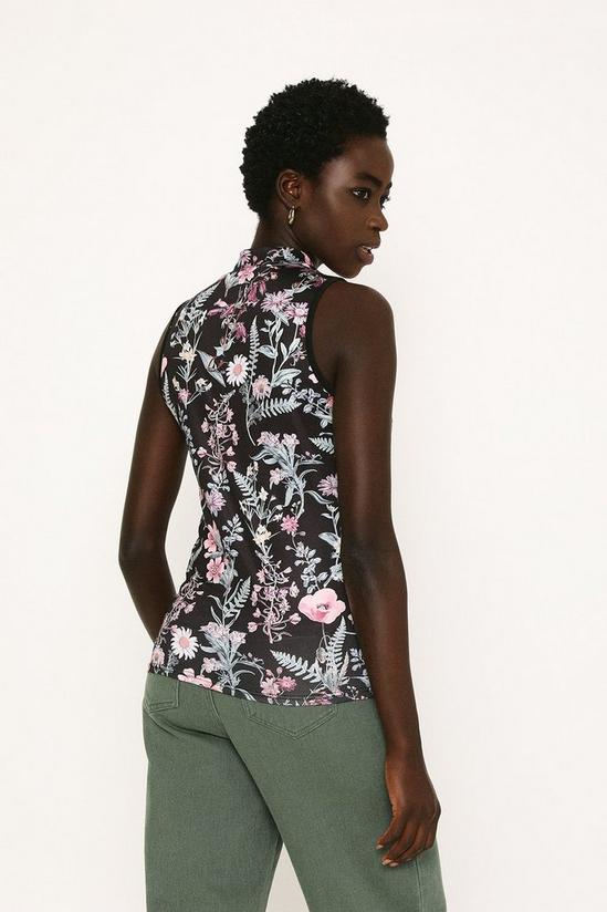 Oasis High Neck Printed Top 3