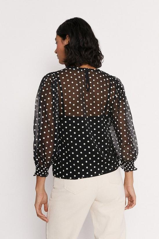 Oasis Flower All Over Print Top 3