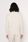 Oasis Cropped Polo Neck Knitted Jumper thumbnail 3