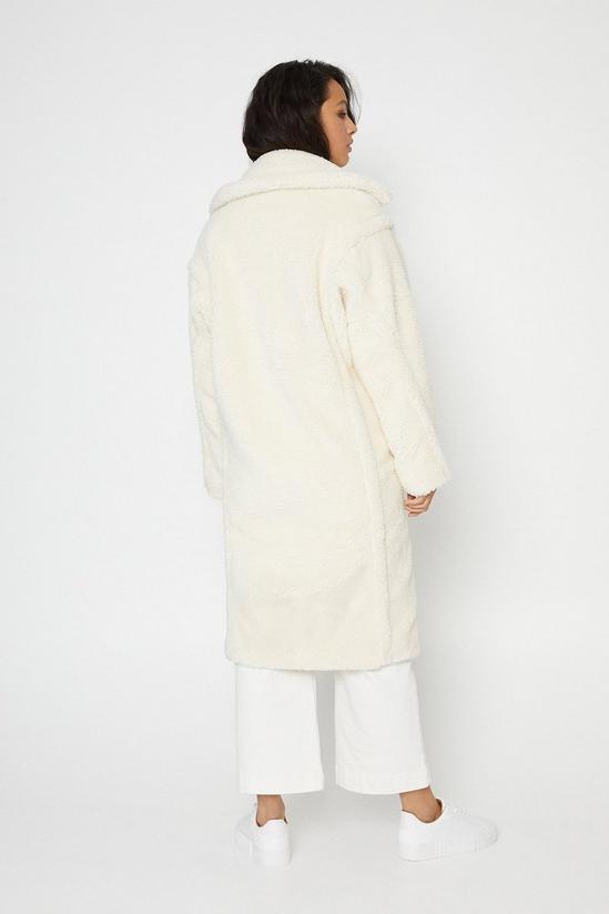 Oasis Long Teddy Coat 3