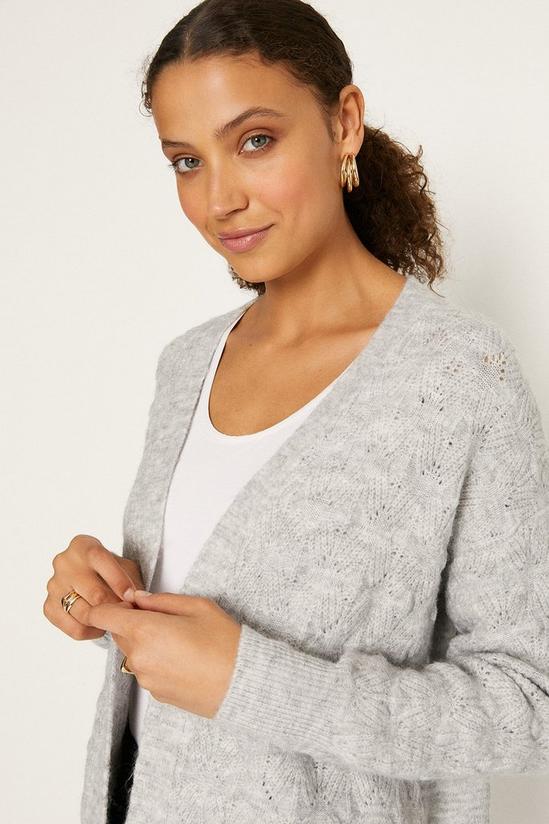Oasis Pointelle Stitched Cardigan 2