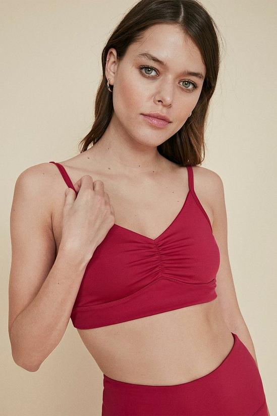 Oasis Ruched Front Sports Bra 2