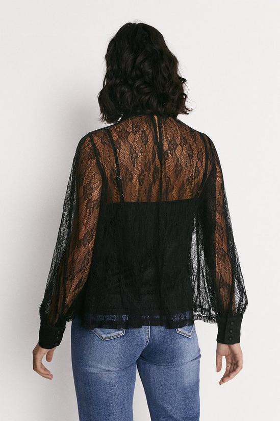 Oasis Victoriana Lace Blouse 3