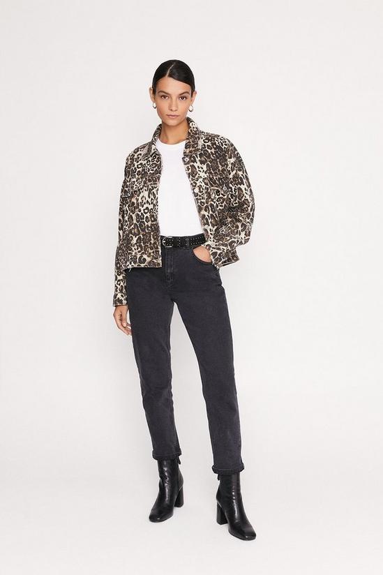 Oasis Leopard Print Jacket 1