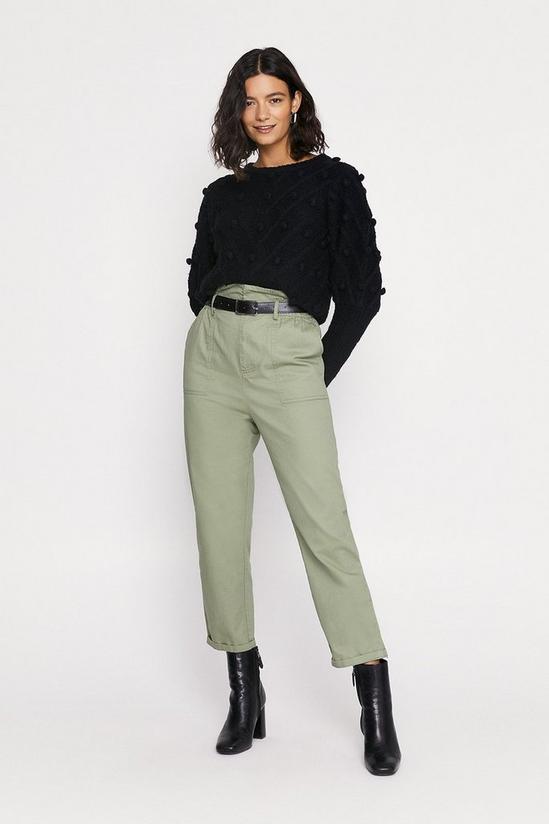 Oasis Belted Cargo Trouser 1
